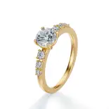 Pierścionek z dużym diamentem 1.0 ct SBPZ_021